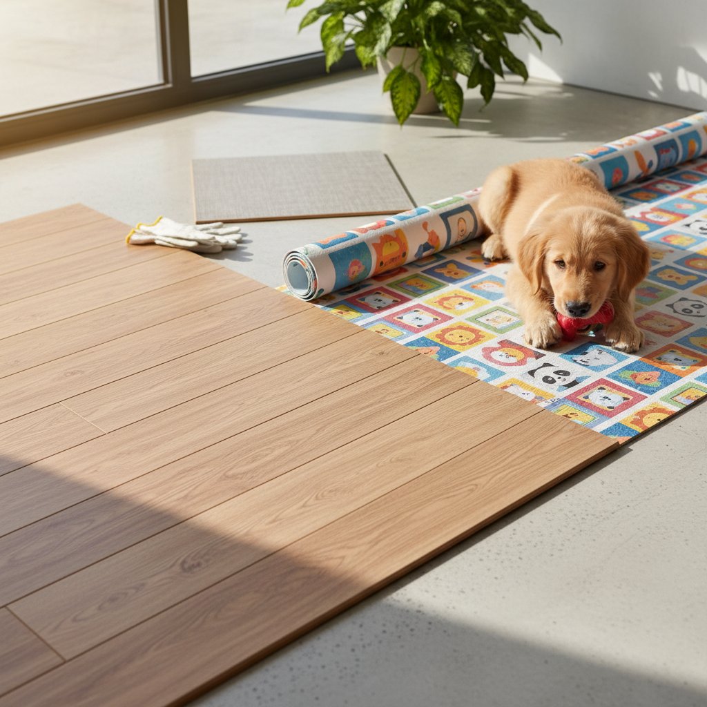 piso flotante — alimento natural para mascotas en Colombia