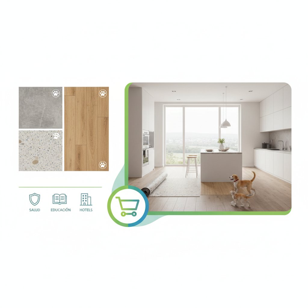 piso para cocina cómo elegir