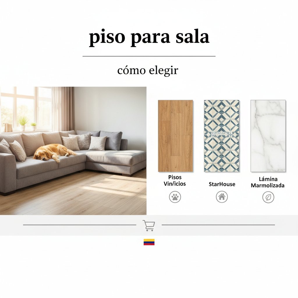 piso para sala cómo elegir