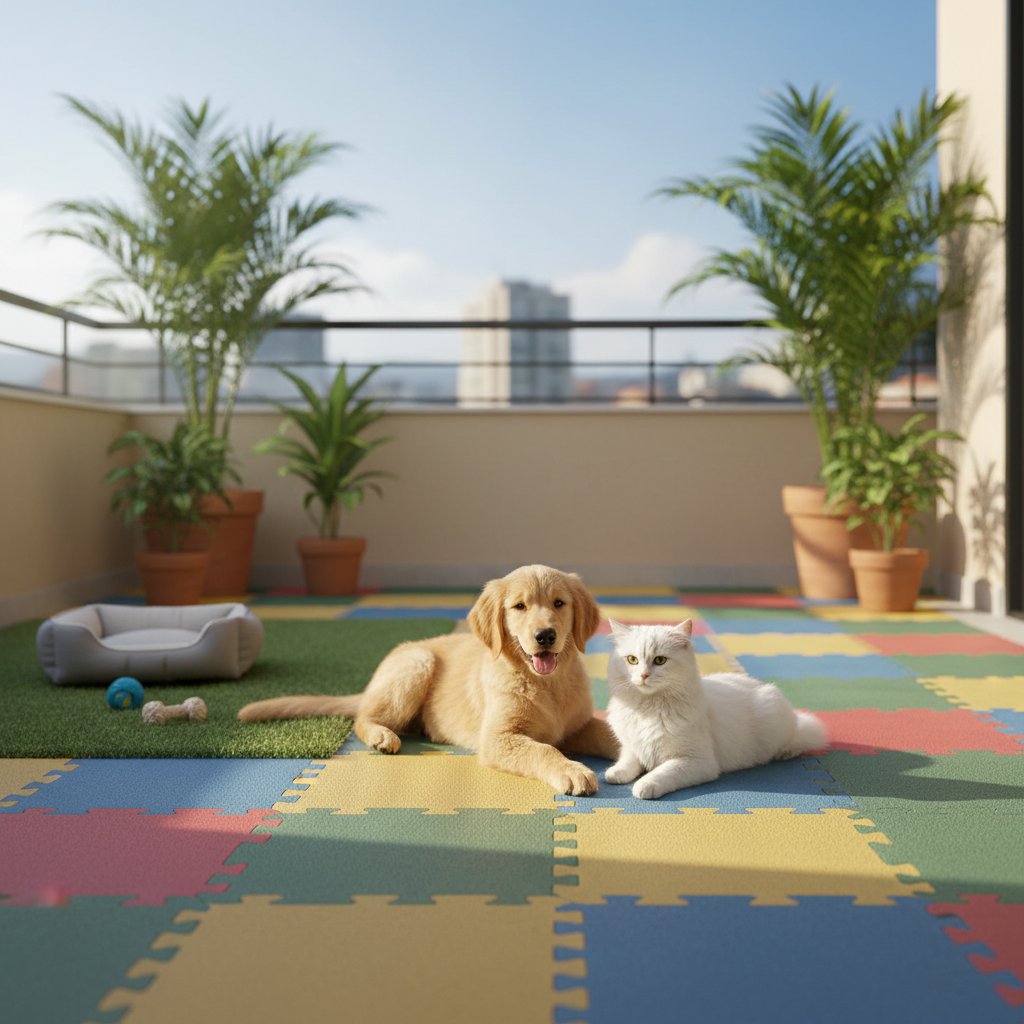 piso para terraza — alimento natural para mascotas en Colombia