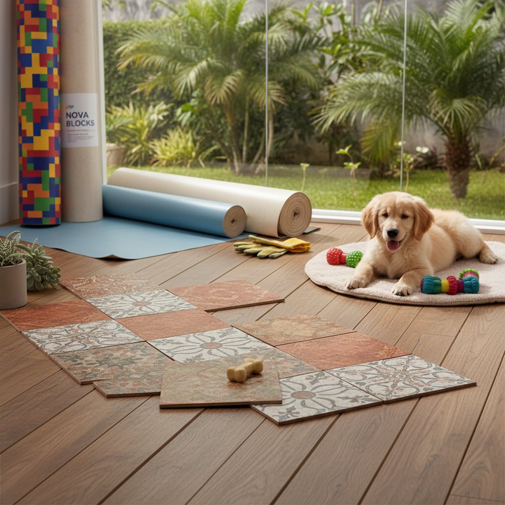 piso rustico — alimento natural para mascotas en Colombia