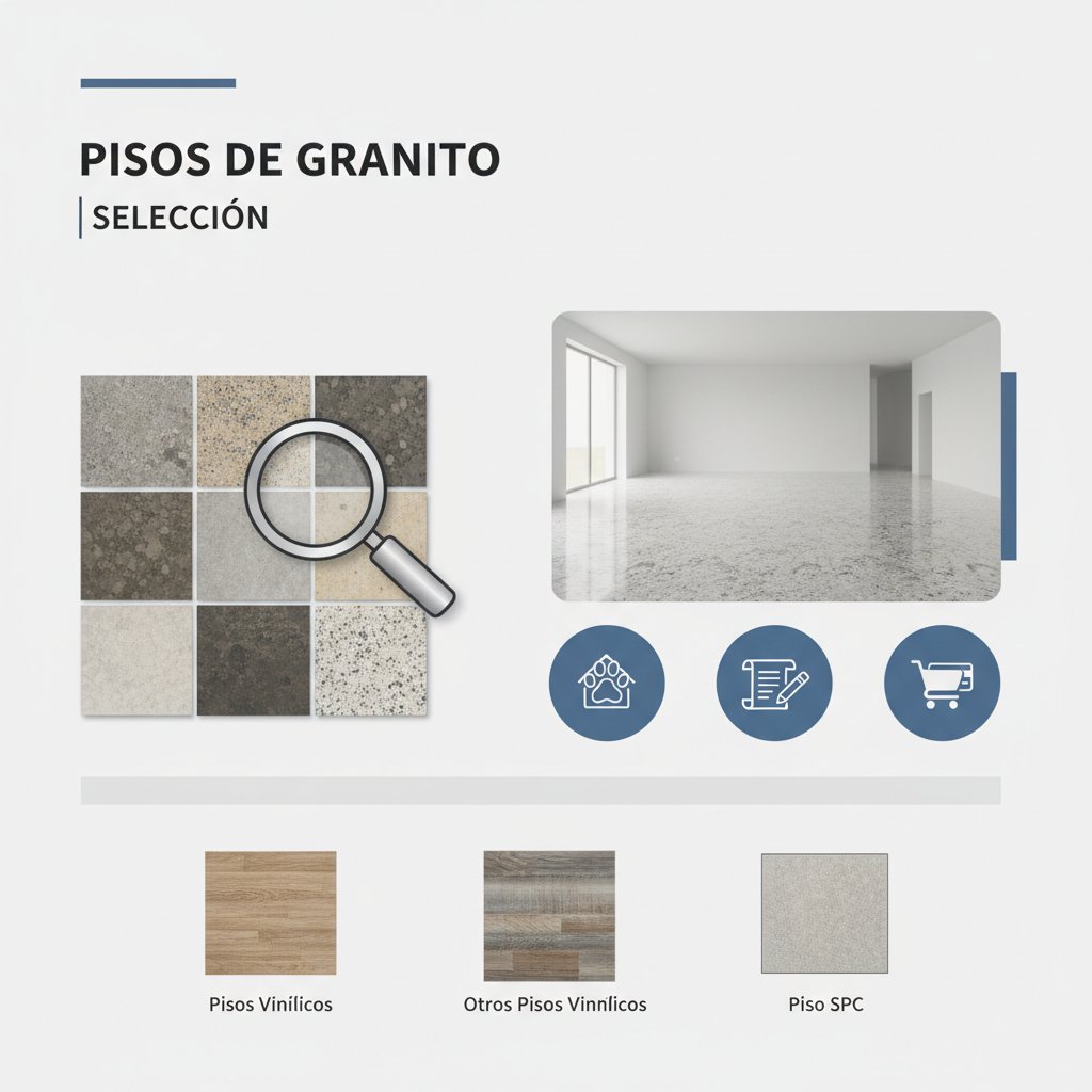 pisos de granito cómo elegir