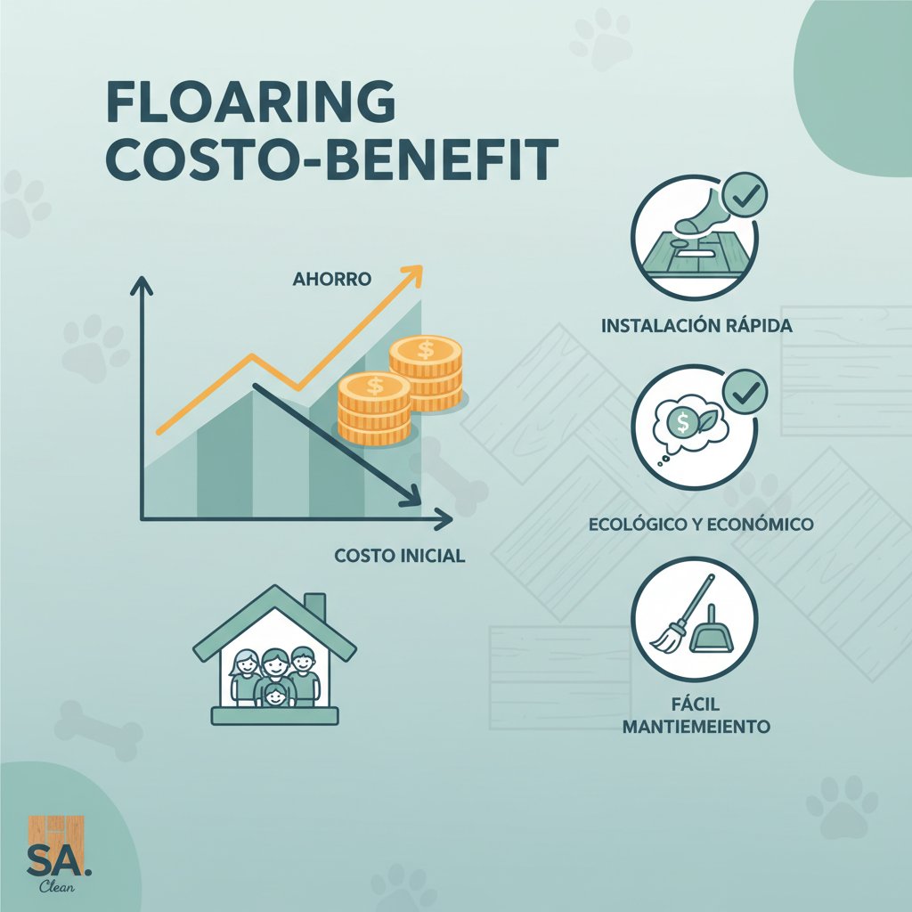 pisos flotantes precios beneficios
