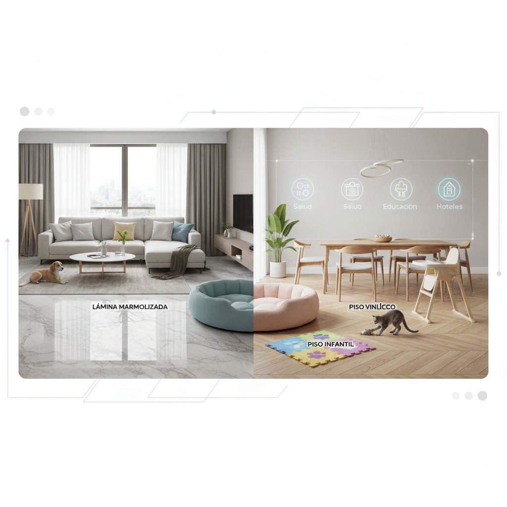 pisos para sala y comedor cómo elegir