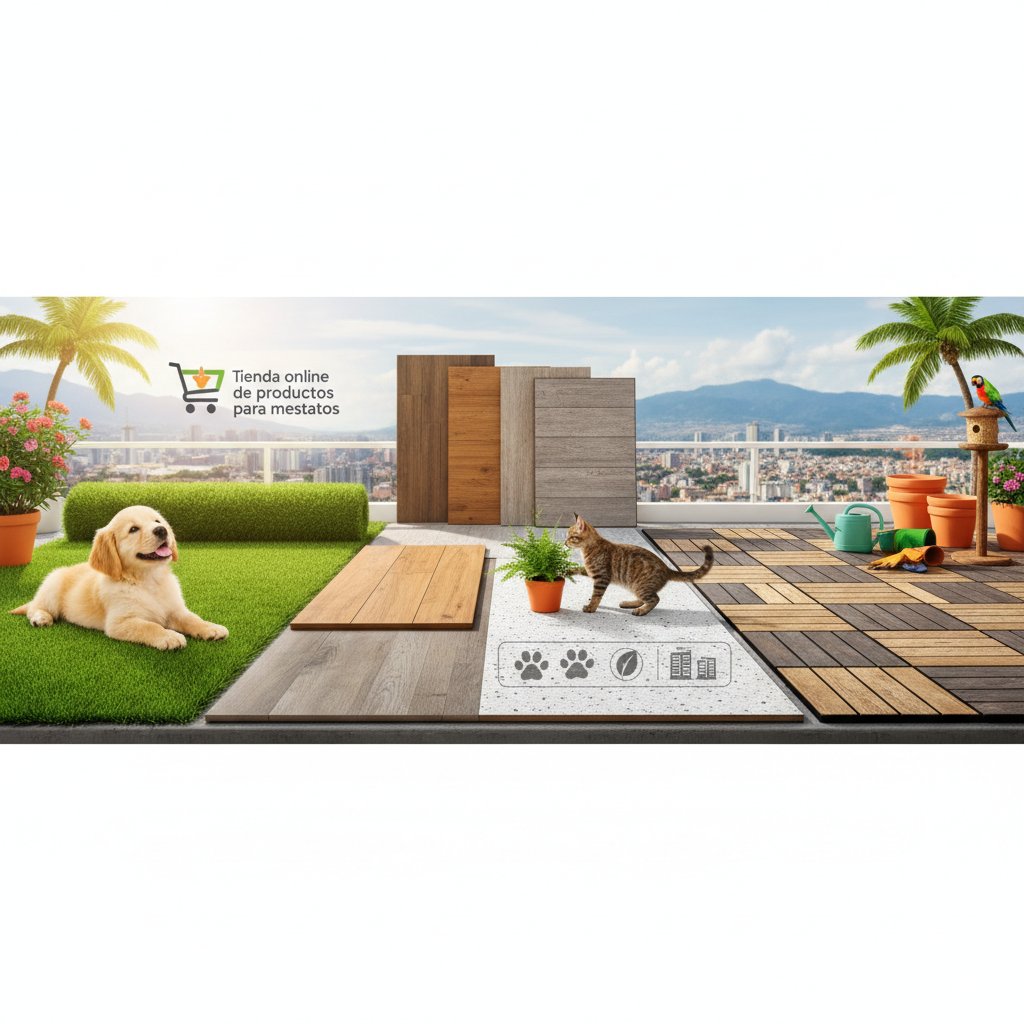 pisos para terraza cómo elegir