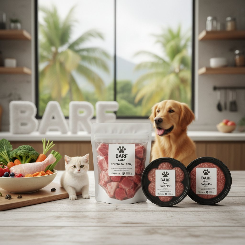 que es la dieta barf — alimento natural para mascotas en Colombia