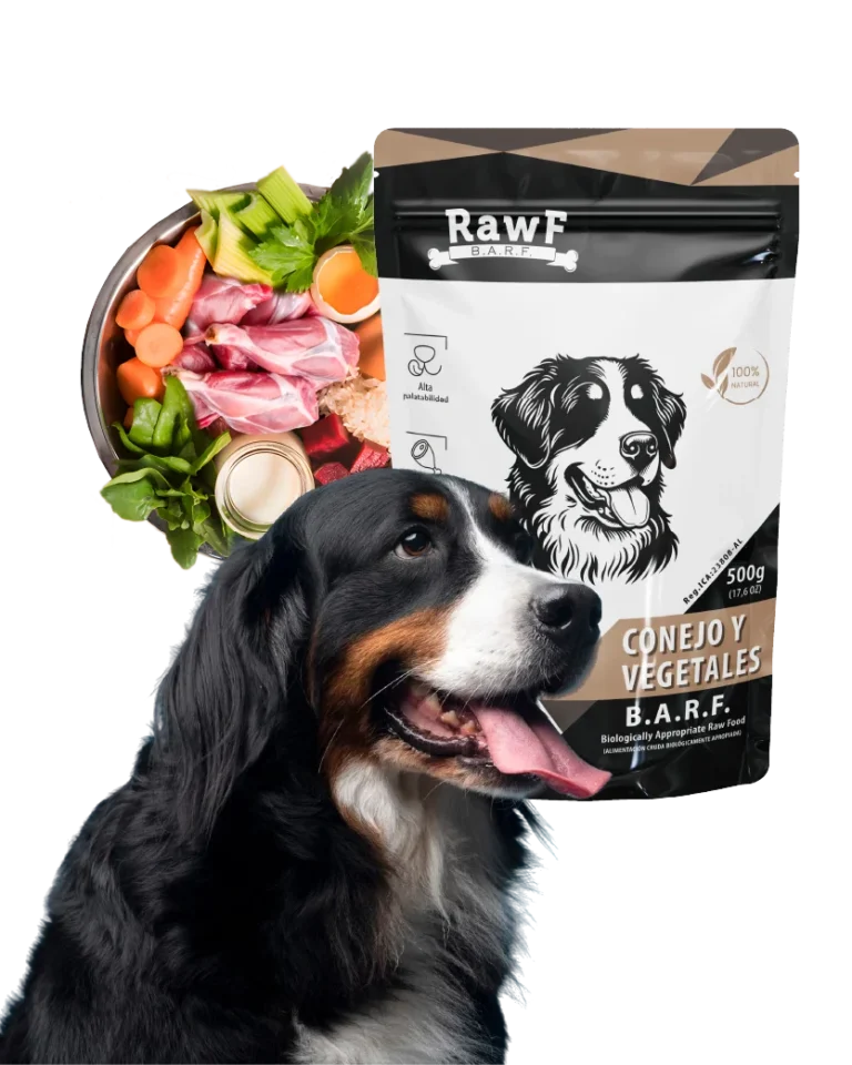 Alimento BARF conejo receta hipoalergénica StarHouse