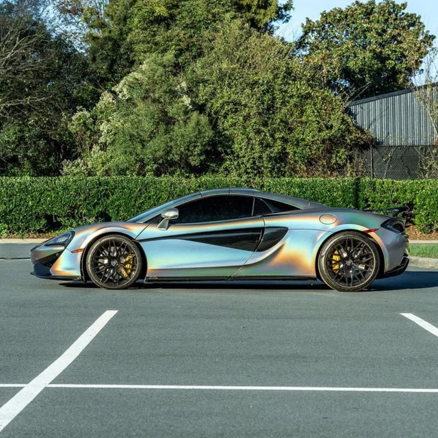 Vinilo Silver Fireworks | TeckWrap RCH01-HD Brillante - Imagen 3
