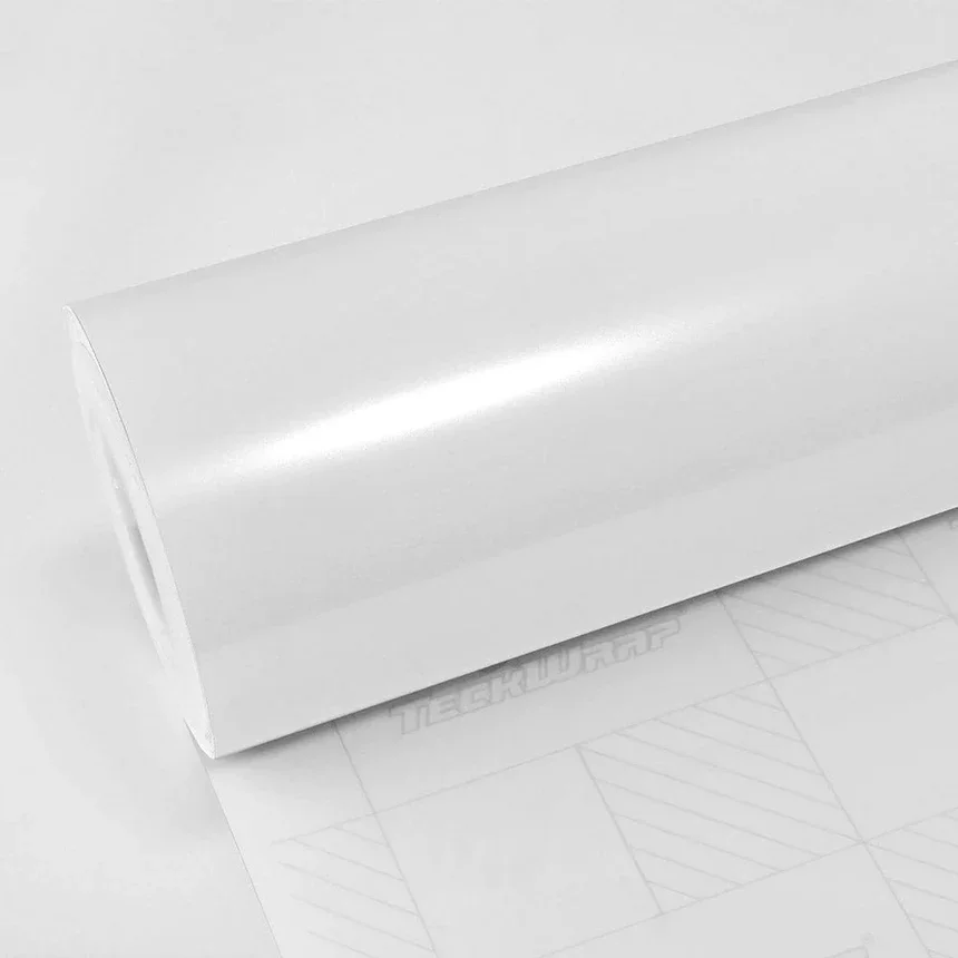 Vinilo Wrap Blanco Perla | TeckWrap CK522-HD 1.52x18m - Imagen 1