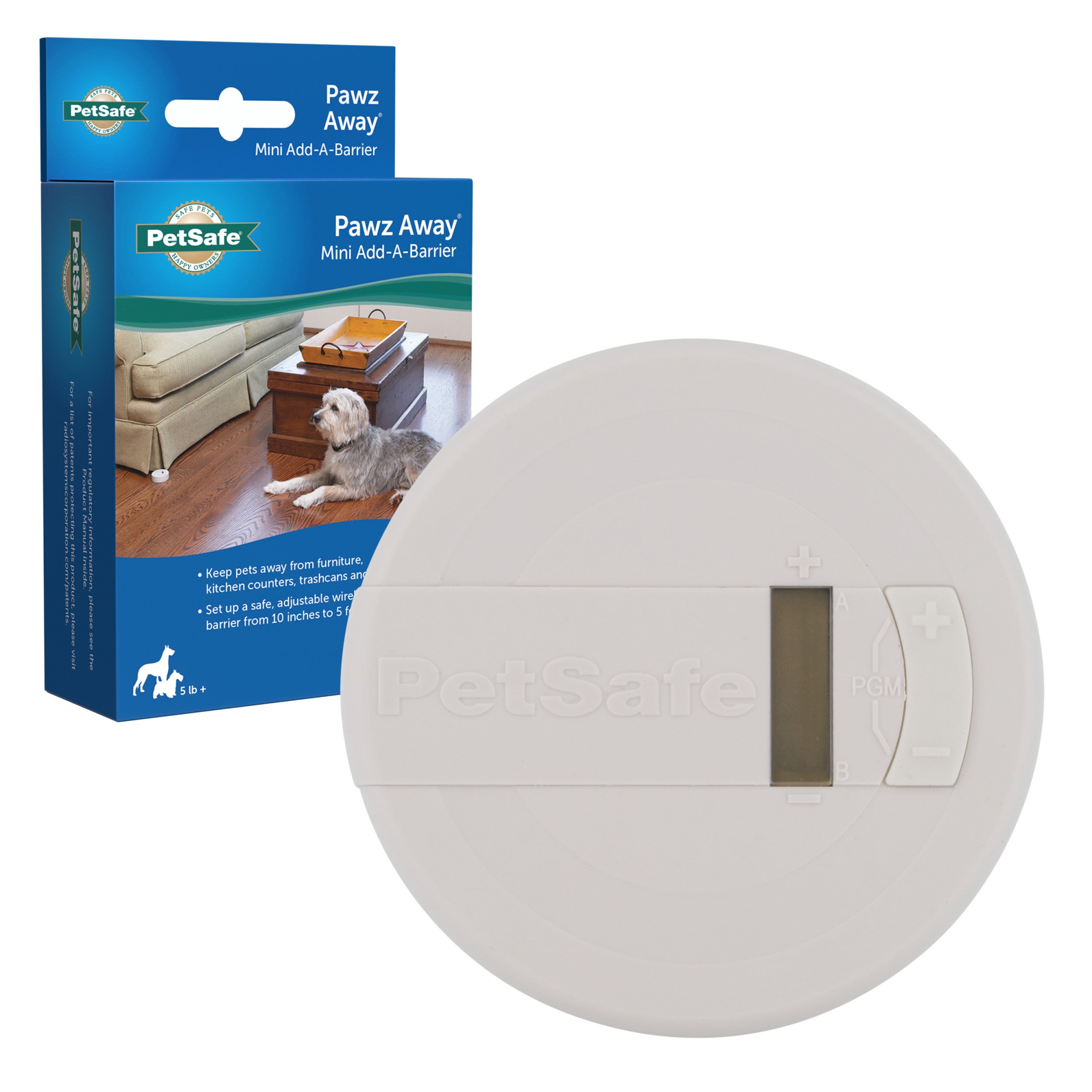 Barrera Virtual Pawz Away Mini - Zonas Seguras | PetSafe - Imagen 1
