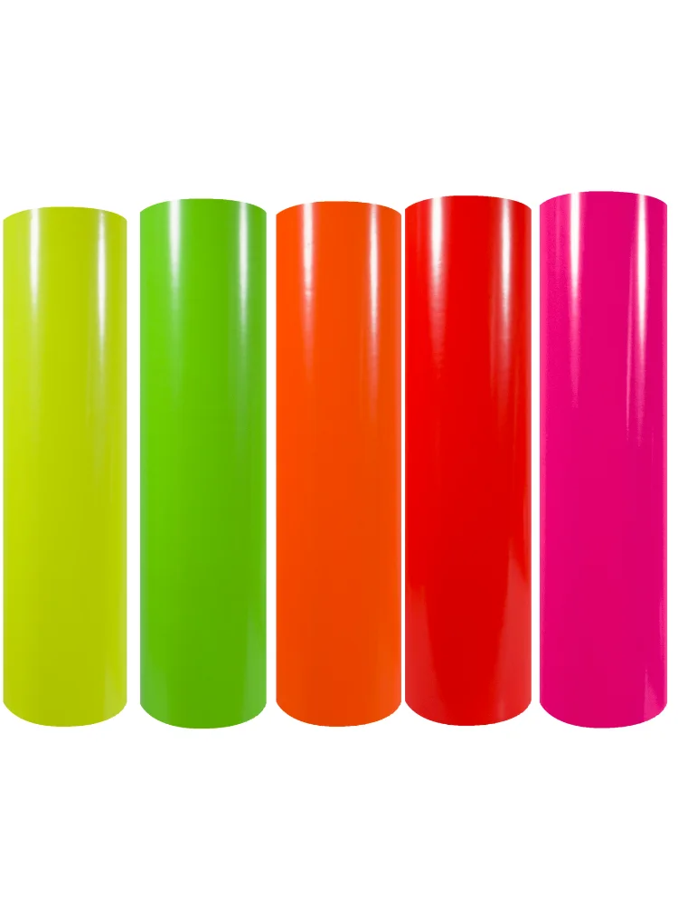 Vinilo de corte fluorescente Premium 245µm brillante en variedad de colores de StarHouse