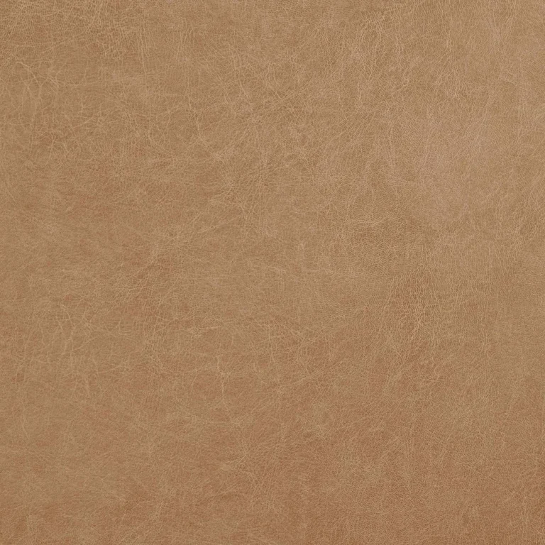 Flexopiel tapicería sostenible Almendra, vista frontal de la textura tipo cuero StarHouse