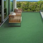 Alfombra Punzonada Tipo Grama | Ideal para Terrazas y Balcones