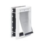 Puerta Mascotas Plástico Blanca L - Libertad | PetSafe Colom