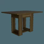 Mesa Comedor Volterra 120 RTA Caramelo