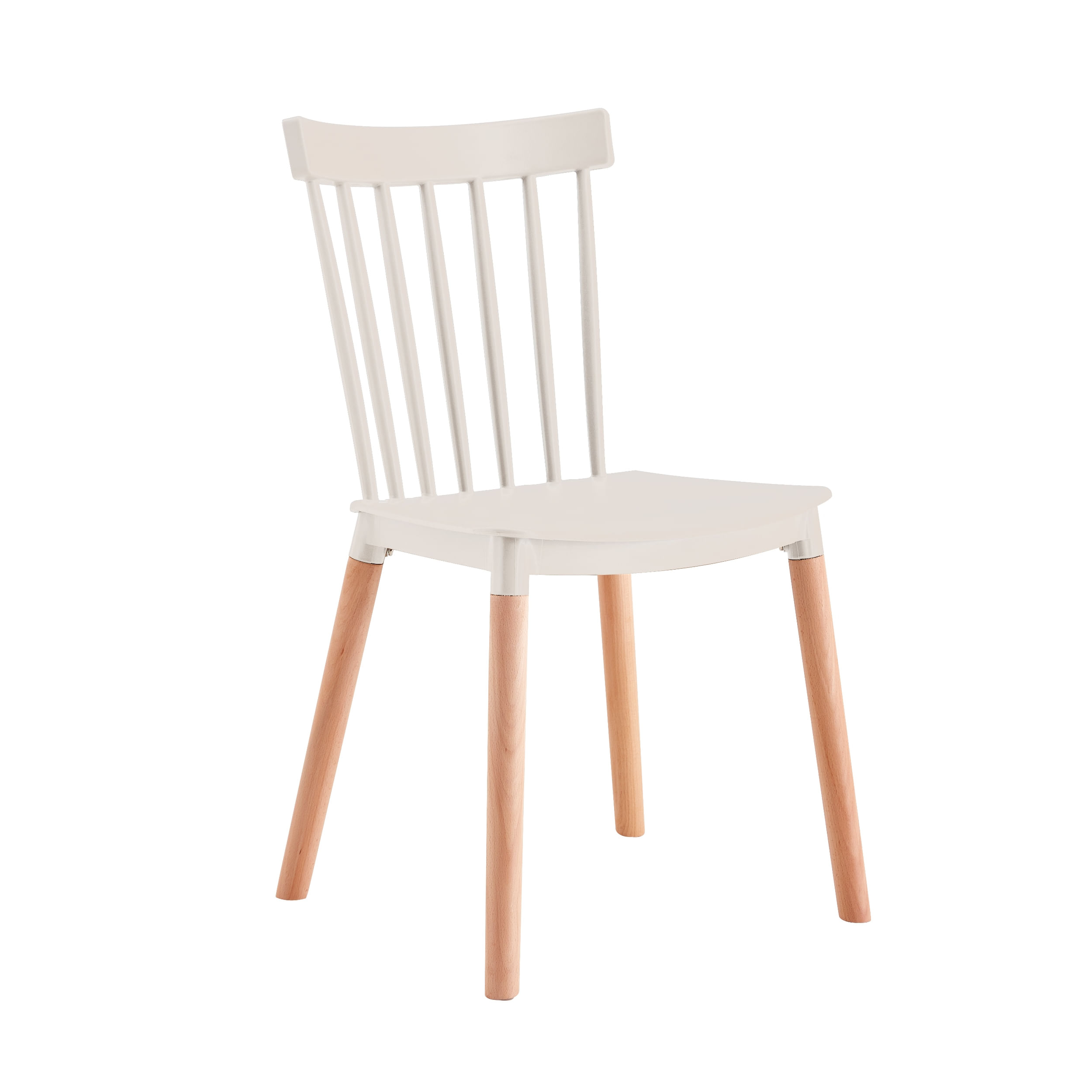 Set X6  Unidades Silla Comedor Blanca Patas largas - Imagen 1