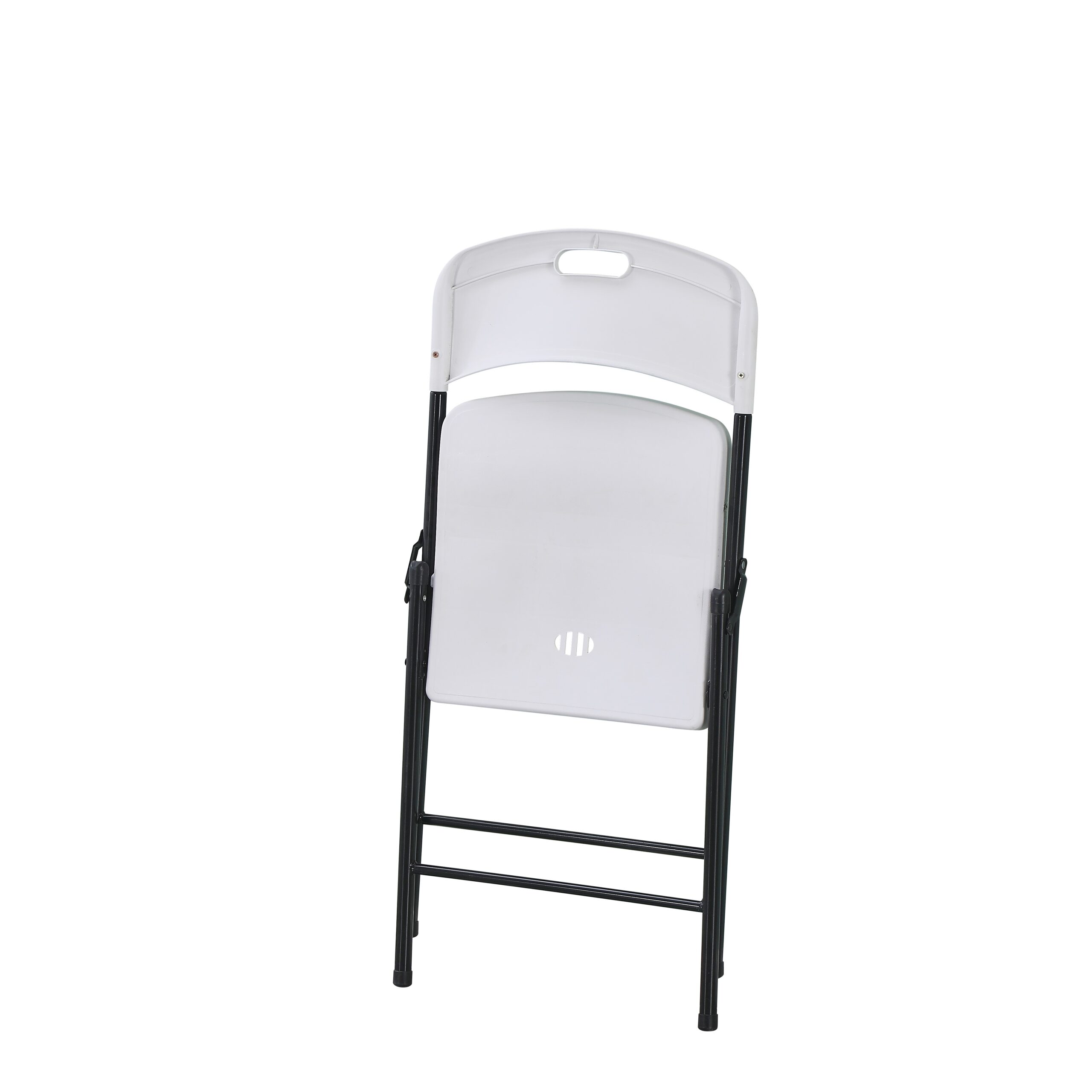Set X6 Silla Plegable Blanca BM-F05 79X39X41 Blanco - Imagen 2