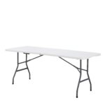 Mesa de Banquetes Plegable 154 BM-FT02 74X154X74 RTA Blanco