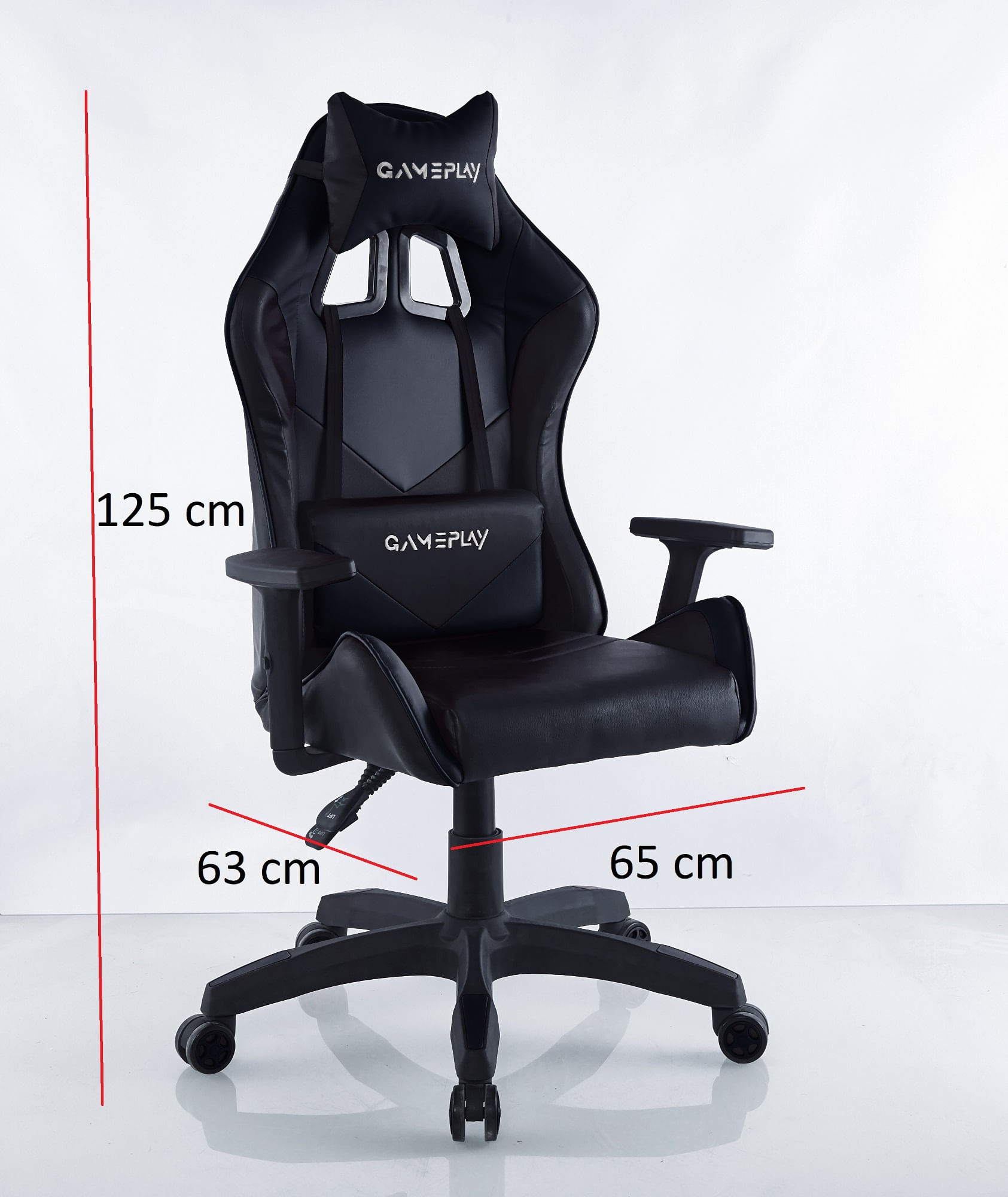 Silla Gamer X-71 - Bm-885N (1C) Negro 125X70X71 Cm - Imagen 4