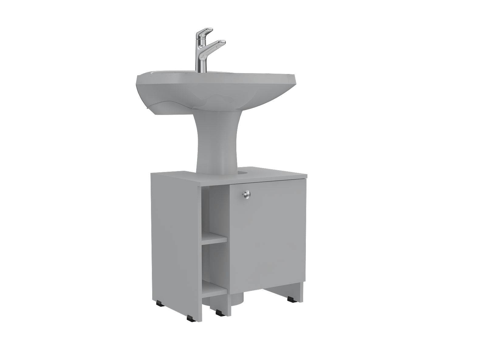 Mueble Basic para Lavamanos RTA Blanco - Imagen 3