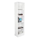 Estante Home E2 5 Espacios 180 X 45 RTA Blanco