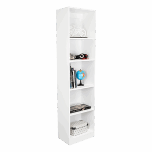 Estante Home E2 5 Espacios 180 X 45 RTA Blanco
