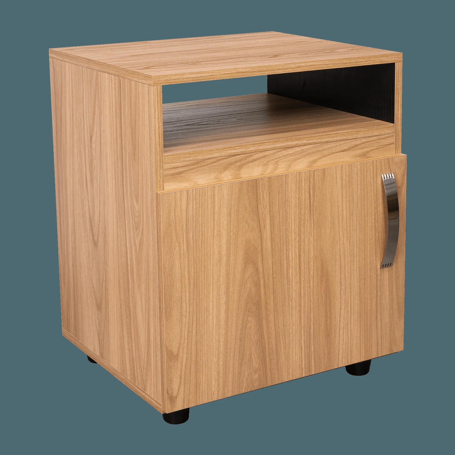 Mesa de noche Barilo 1P 55X45X40 RTA Fresno Eu Wengue - Imagen 5