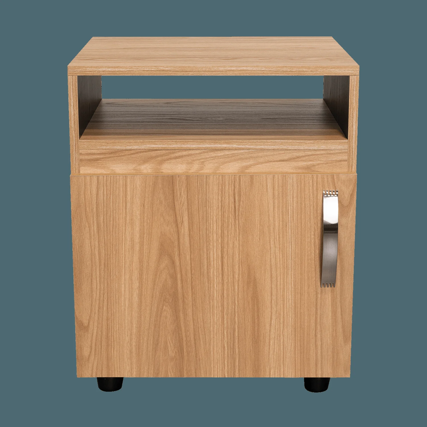 Mesa de noche Barilo 1P 55X45X40 RTA Fresno Eu Wengue - Imagen 6