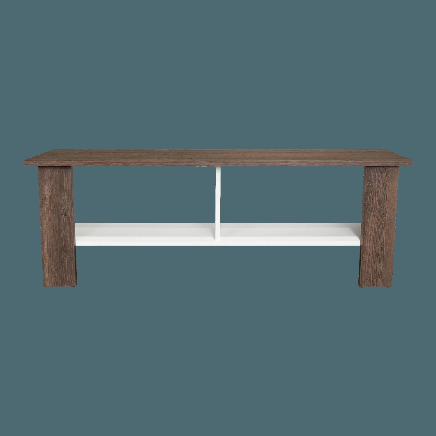 Mesa TV Navia 55'' 42X120 RTA Milan Blanco - Imagen 4