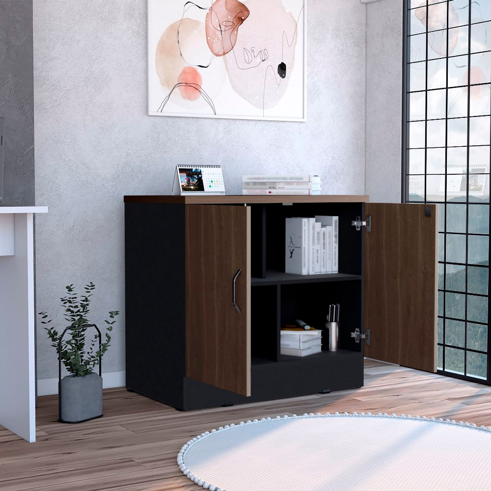 Cajonera Home Office 2 Puertas RTA Milan  Wengue - Imagen 3