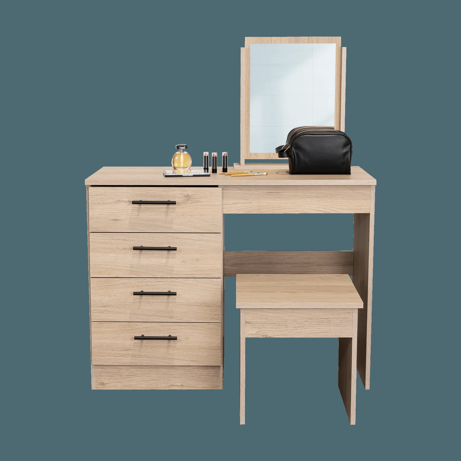 Mueble Tocador Kaia RTA Rovere + Blanco - Imagen 4