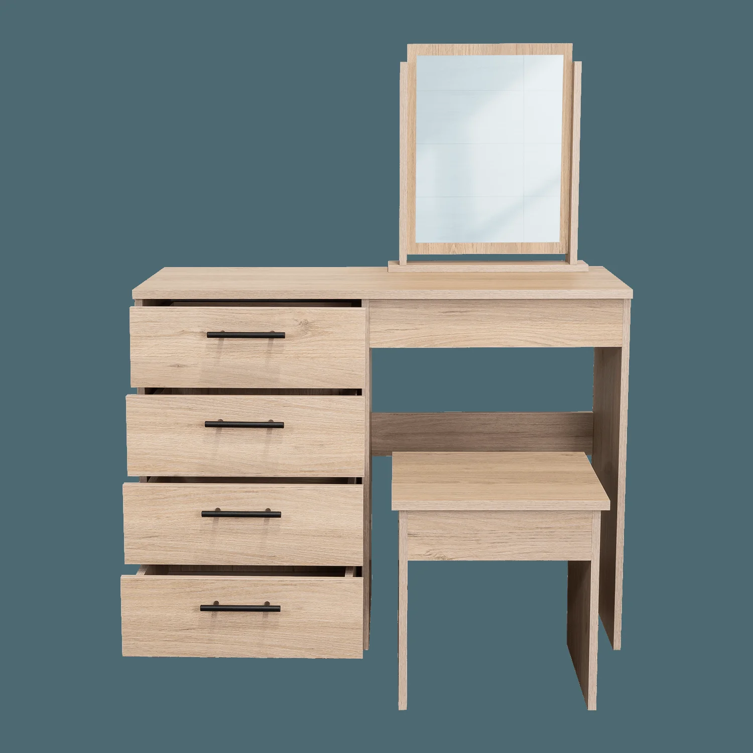 Mueble Tocador Kaia RTA Rovere + Blanco - Imagen 7
