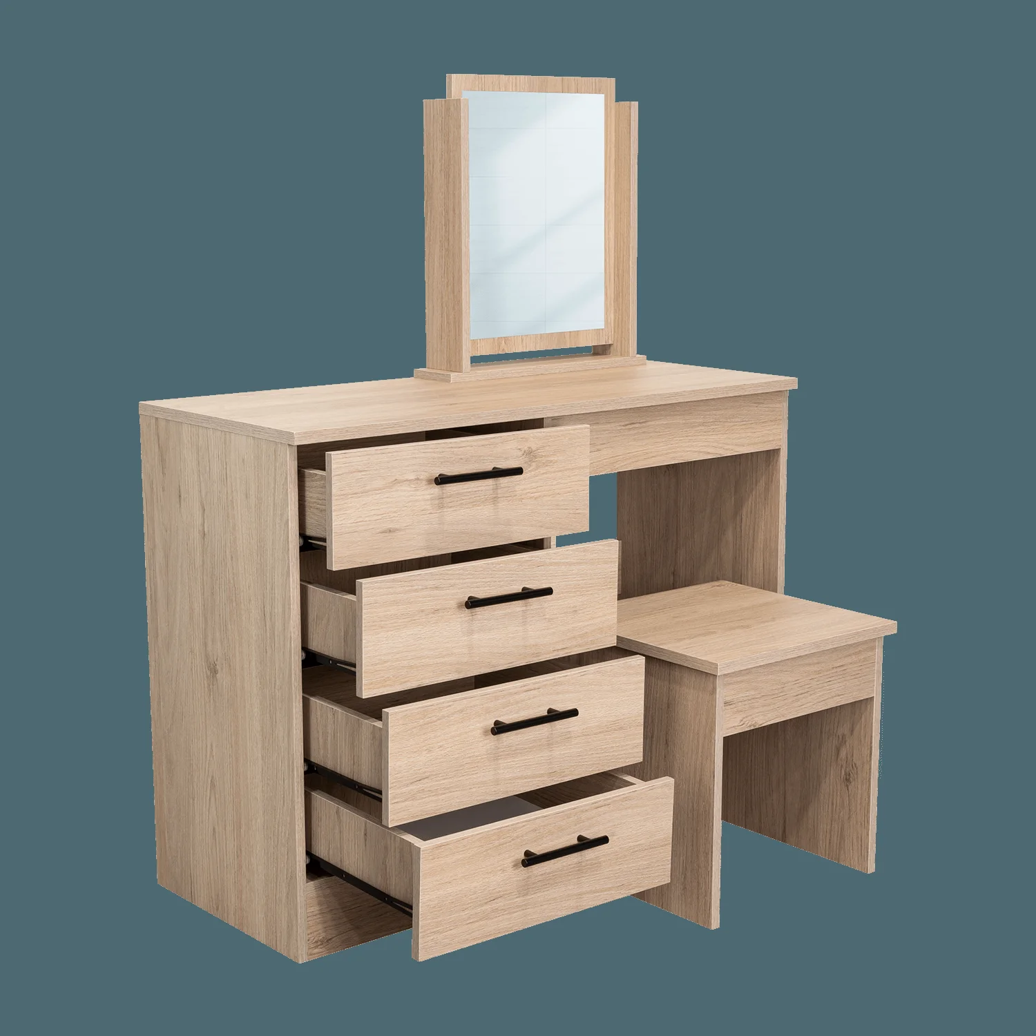 Mueble Tocador Kaia RTA Rovere + Blanco - Imagen 8