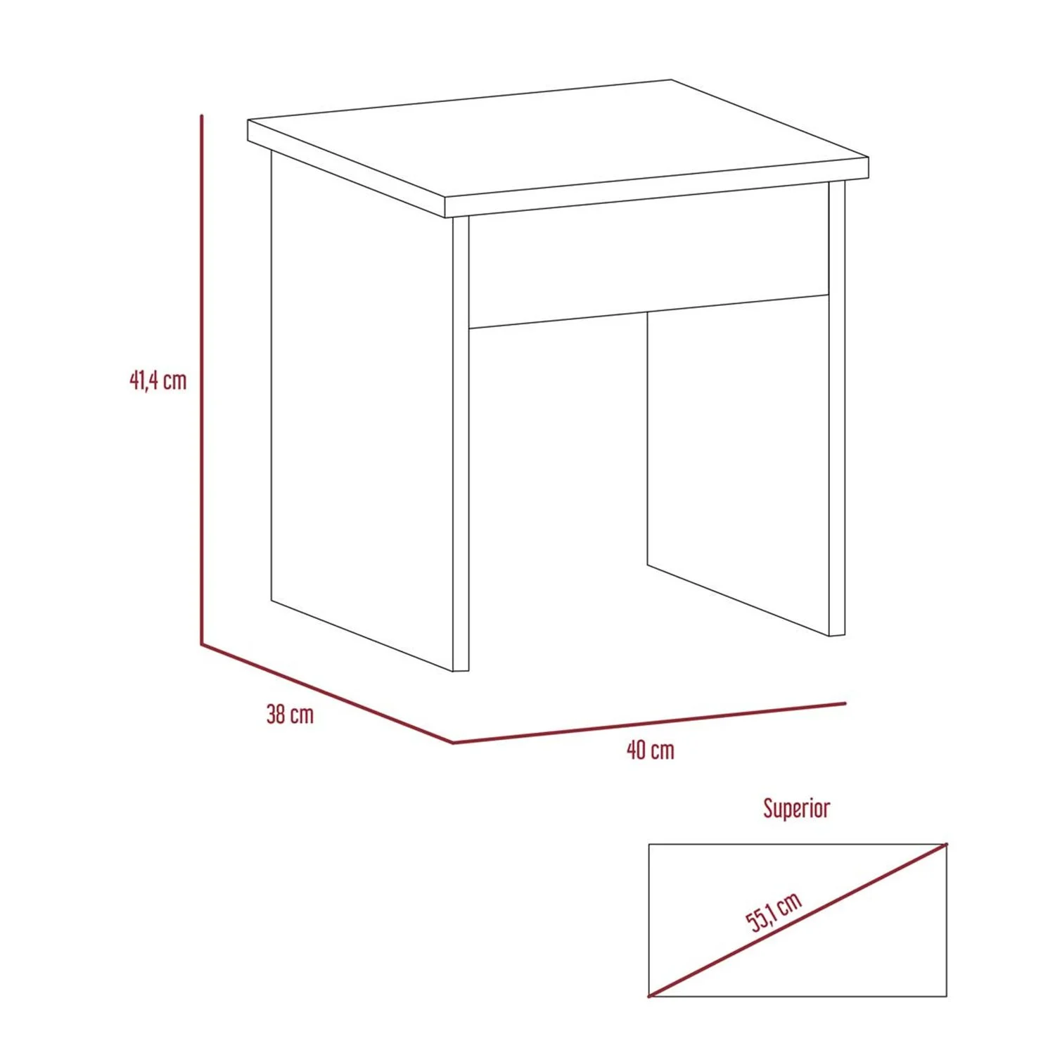 Mueble Tocador Kaia RTA Rovere + Blanco - Imagen 10