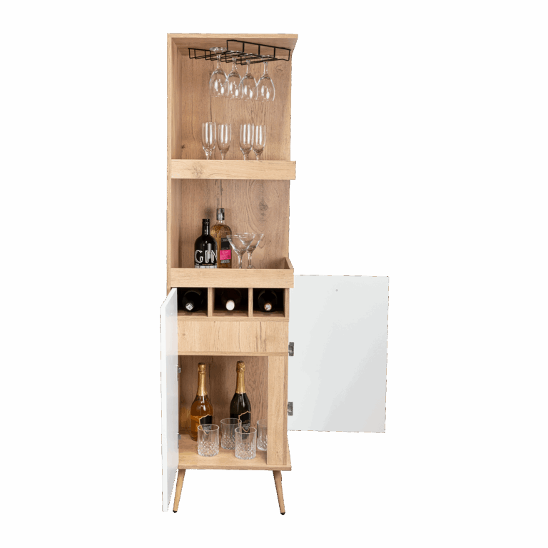 Bar Esquinero Huna 180 X 46 RTA Macadamia Blanco