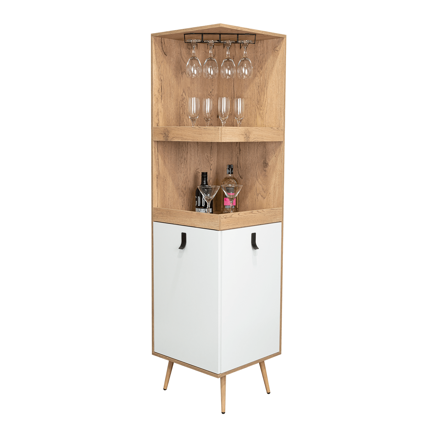 Bar Esquinero Huna 180 X 46 RTA Macadamia Blanco - Imagen 2