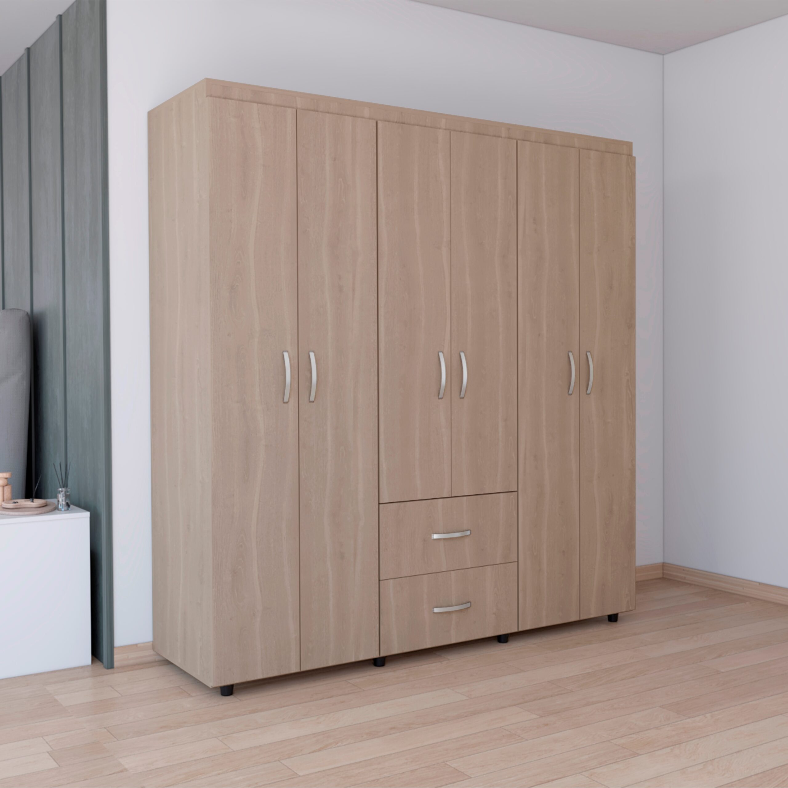 Closet Bariloche 180X170X50 RTA Bardolino Blanco - Imagen 2