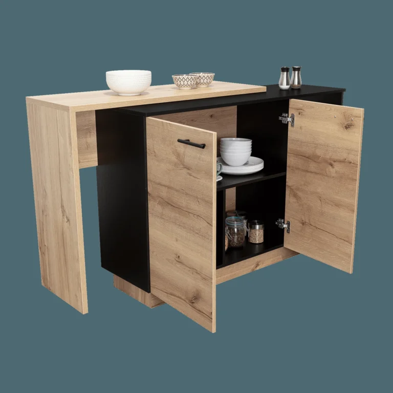 Isla de cocina Sicilia 90X150 RTA Wengue Duna