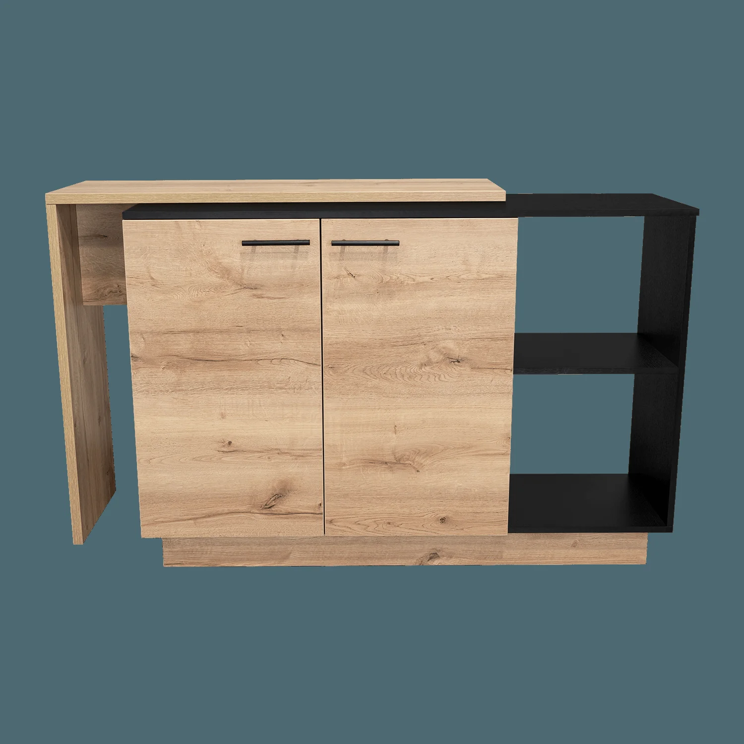 Isla de cocina Sicilia 90X150 RTA Wengue Duna - Imagen 6