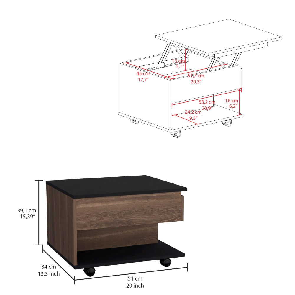 Mesa Funcional 5G-1 RTA Milan + Wengue - Imagen 5