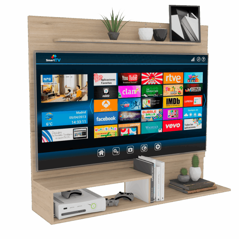 Panel TV Beijint RTA Rovere + Blanco