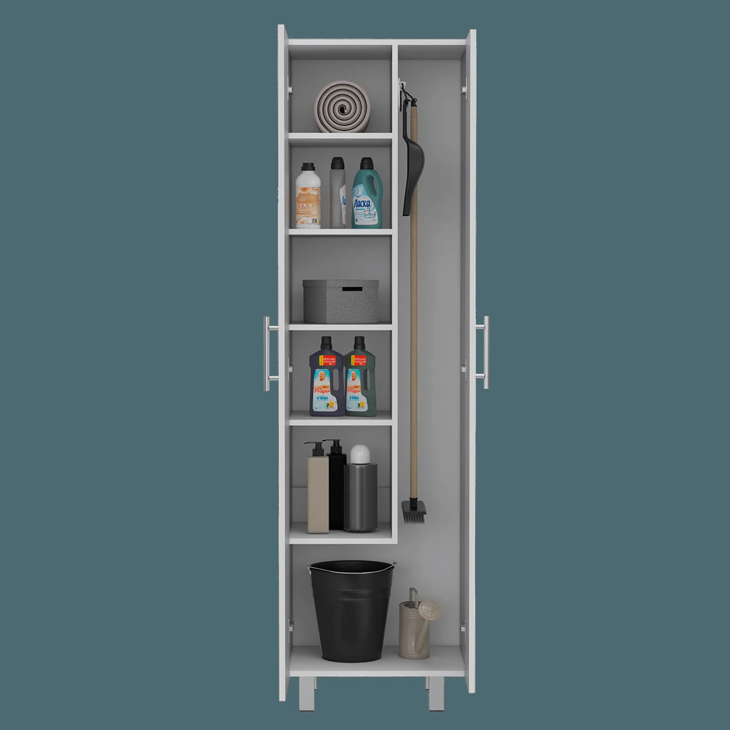 Mueble de Aseo Nala RTA Blanco ZF - Imagen 2