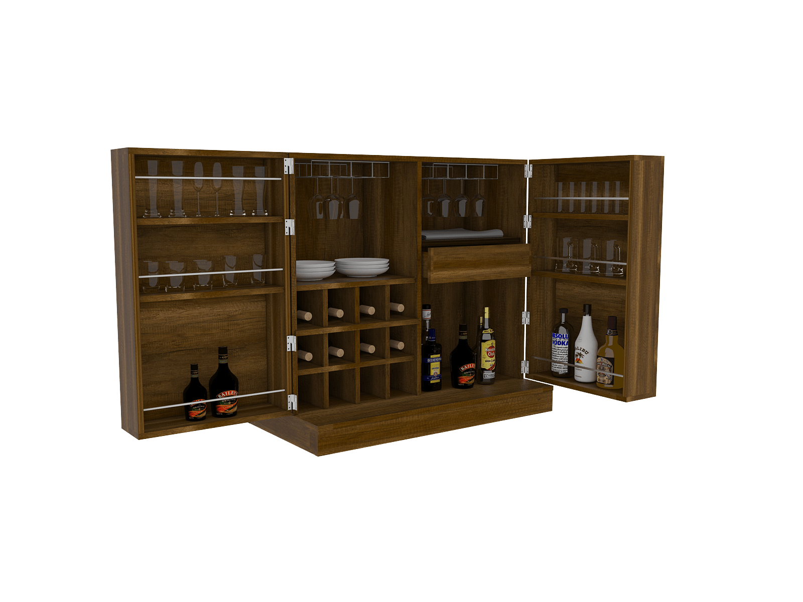 Mueble Bar Sintra RTA Caramelo - Imagen 2