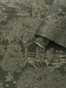 Papel de Colgadura Vintage Papel tipo C – Ref. 91811 | Recibidor