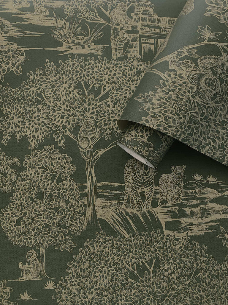 Papel de Colgadura Vintage Papel tipo C - Ref. 91811 | Recibidor