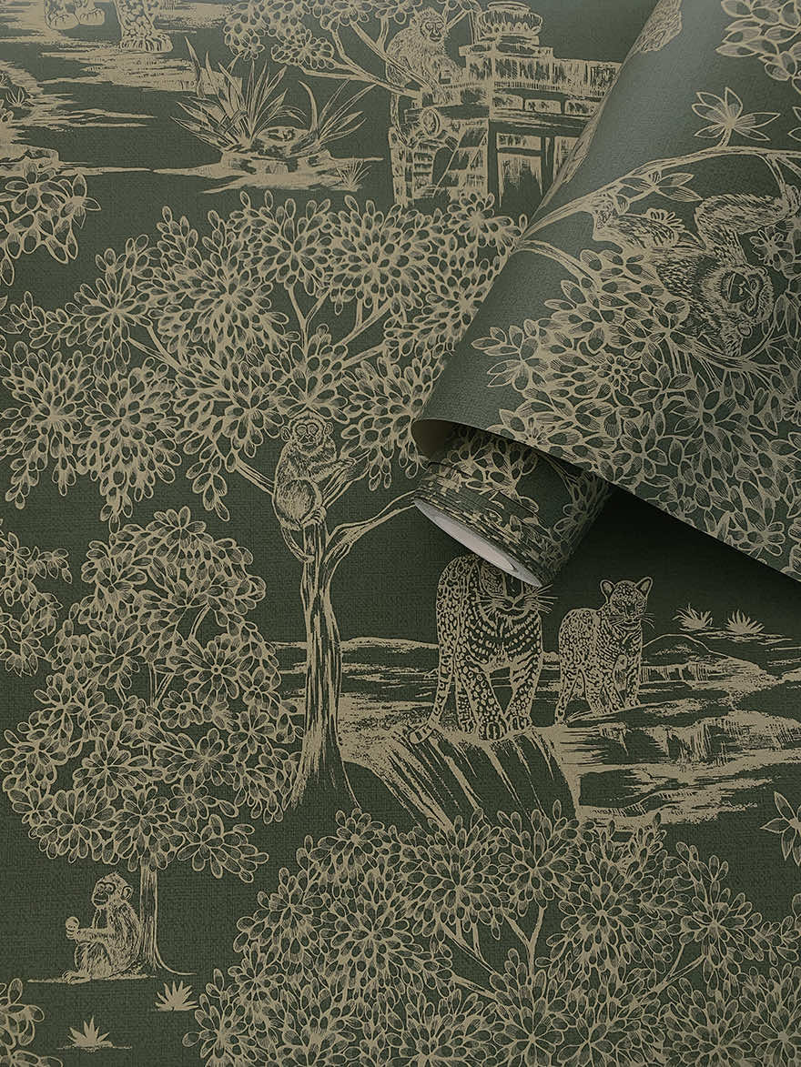 Papel de Colgadura Vintage Papel tipo C - Ref. 91811 | Recibidor - Imagen 1
