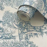 Papel de Colgadura Minimalista Papel tipo C - Ref. 91812 | Oficina