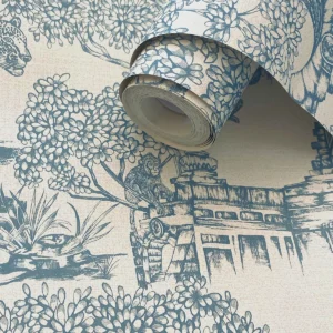 Papel de Colgadura Minimalista Papel tipo C - Ref. 91812 | Oficina