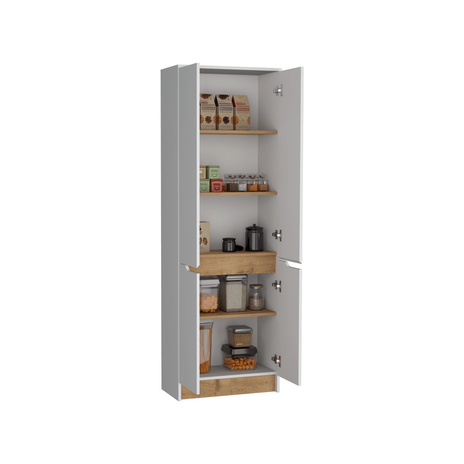 Alacena Sencilla Soler 180X60 RTA Blanco Macadamia - Imagen 1