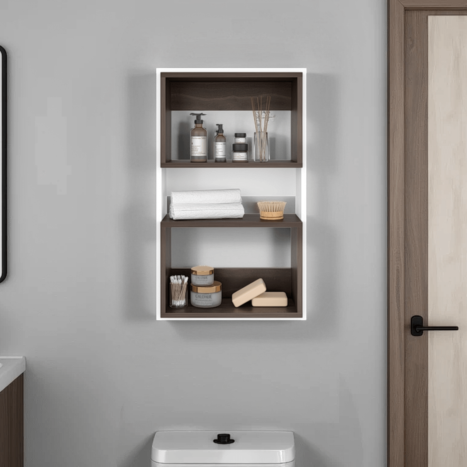 Ahorrador de Espacio Flotante Eco 75X45X18 RTA Blanco Milan - Imagen 2